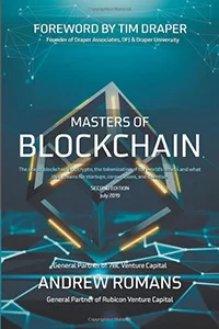 "Masters of blockchain" book that covers tokenization and blockchain