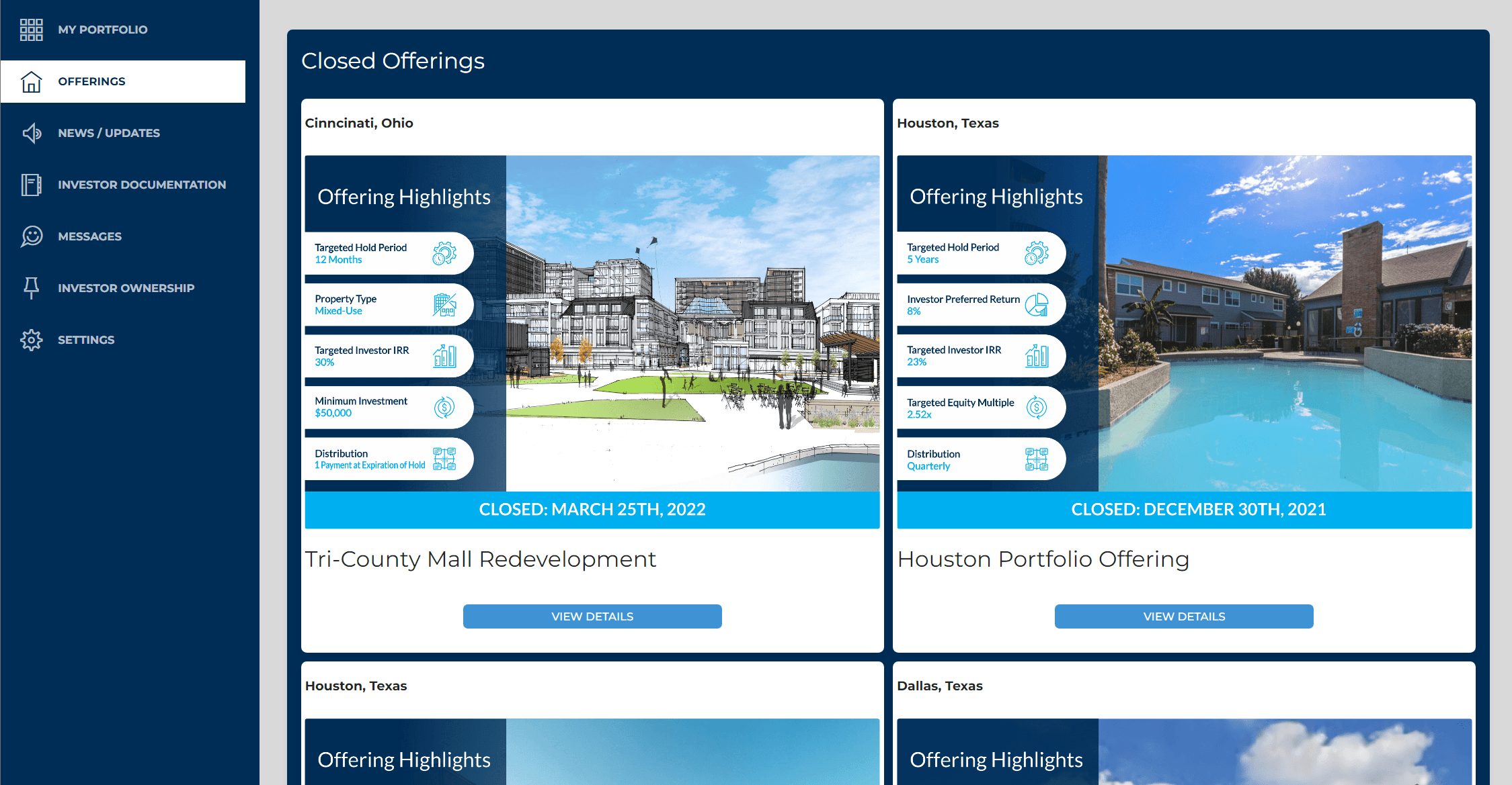 Investor Portal DigiShares